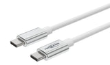 Ansmann 1700-0213 USB-kabel USB 2.0 1,2 m USB C 0,48 Gbit/sek. 60 W Hvid