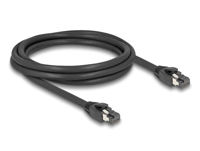 DeLOCK 80234 netværkskabel Sort 2 m Cat8.1 S/FTP (S-STP)