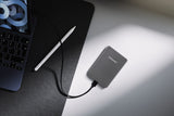 Intenso MW10000 Lithium polymer (LiPo) 10000 mAh Trådløs opladning Grå