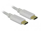 DeLOCK 85357 USB-kabel 0,15 m USB C 100 W Hvid