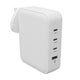 HYPER HJ1001WHWWGL oplader til mobil enhed Gaming kontrolenhed, Mobiltelefon, Netbook, Laptop, Smartphone, Tablet Hvid Vekselstrøm Hurtig opladning Indendørs