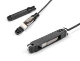 DeLOCK 83218 elektrisk kabel trisse Sort