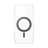 PanzerGlass CARE™ by ® Case Transparent m. Sort Kickstand & MagSafe iPhone 16 Pro