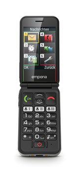 Emporia SIMPLICITYglam 7,11 cm (2.8") 106 g Hvid Senior telefon