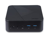 Acer Veriton NUC VN1502G-13U7U 0,73 L størrelse PC Sort i7-1355U BGA 1744