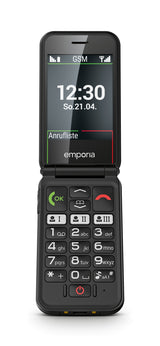 Emporia SIMPLICITYglam 7,11 cm (2.8") 106 g Hvid Senior telefon