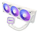 Asrock Pro White 360 ARGB Processor Alt-i-en væskekøler 12 cm Hvid