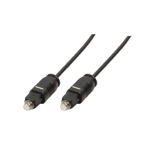 LogiLink Toslink - Toslink, 2m lydkabel Sort