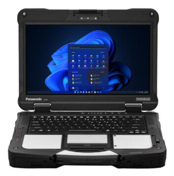 Panasonic Toughbook FZ-40FZ001B4 laptop Intel Core Ultra 5 135H 35,6 cm (14") Berøringsskærm Fuld HD 16 GB DDR5-SDRAM 512 GB SSD Wi-Fi 7 (802.11be) Windows 11 Pro Sort QWERTZ Tysk