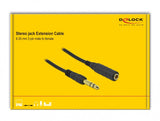 DeLOCK 86767 lydkabel 5 m 6.35mm Sort
