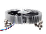 Silverstone SST-NT07-115X Computerkølesystem Chipset Køler 8 cm Sort, Metallic