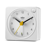 Braun BC02XW Quartz alarmur Hvid