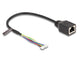DeLOCK 88007 netværkskabel Sort 0,3 m Cat5e