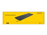 DeLOCK 12004 tastatur Hjem USB QWERTZ Tysk Sort