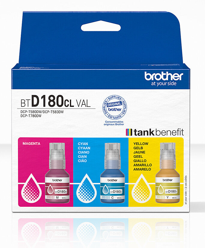 Brother BTD180CLVAL printer genopfyldelig blækpatron Original