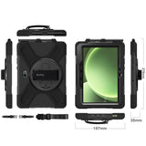 Crong CRGDPSGTA5BLK tablet etui 25,6 cm (10.1") Kofanger Sort