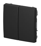 Busch-Jaeger 2CKA001731A4040 kontaktplade & kontakthætte Sort