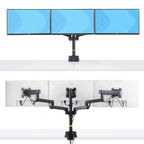 StarTech.com 3MP2AG-MONITOR-ARM skærmbeslag og -stativer 68,6 cm (27") Skrivebord Sort