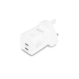 DICOTA D32183 oplader til mobil enhed Laptop, Smartphone, Tablet Hvid Vekselstrøm Hurtig opladning Indendørs