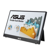 ASUS ZenScreen MB16AHT computerskærm 39,6 cm (15.6") 1920 x 1080 pixel Fuld HD Berøringsskærm Sort