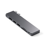 Satechi ST-HUCPHSM dockingstation Docking USB 3.2 Gen 2 (3.1 Gen 2) Type-C Grå