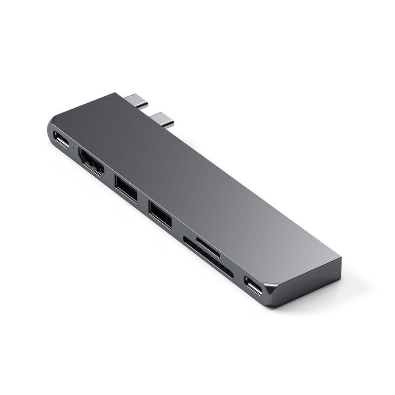 Satechi ST-HUCPHSM dockingstation Docking USB 3.2 Gen 2 (3.1 Gen 2) Type-C Grå