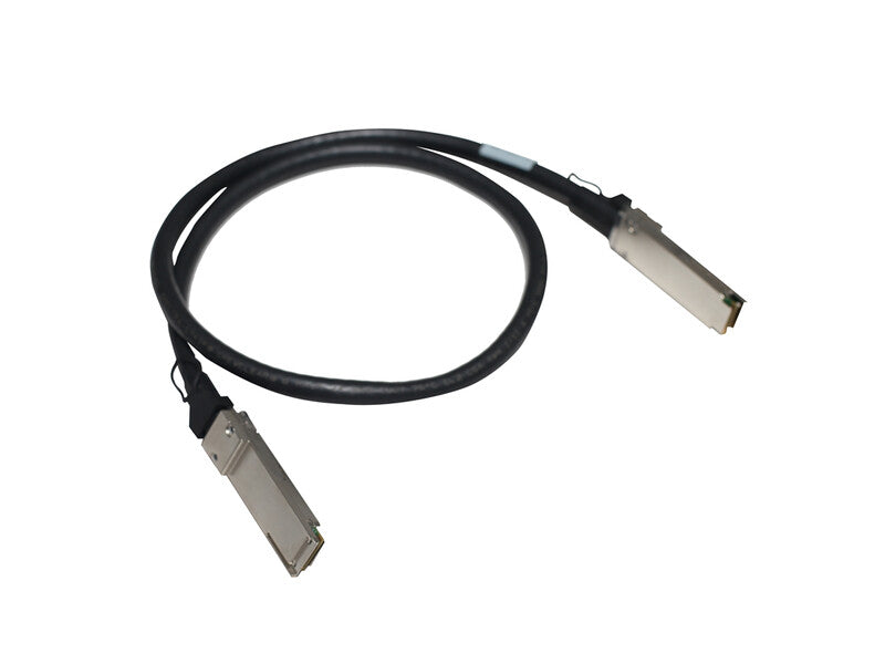 HPE Aruba Networking 100G QSFP28 to QSFP28 1m Direct Attach Copper Cable InfiniBand og fiberoptisk kabel Sort