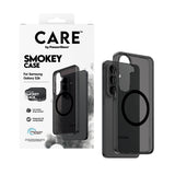PanzerGlass CARE™ by ® Smokey Case m. Sort Qi Samsung Galaxy S26