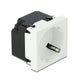 DeLOCK 81422 stikkontakt CEE 7/3 Hvid