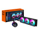 GIGABYTE AORUS WATERFORCE X II 360 Processor Alt-i-en væskekøler 12 cm Sort