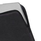 Rivacase 7703 BLACK taske og etui til laptop 33,8 cm (13.3") Sort