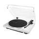 Audio-Technica AT-LP70XBT Bæltedrevet pladespiller Sølv, Hvid Fuld automatisk