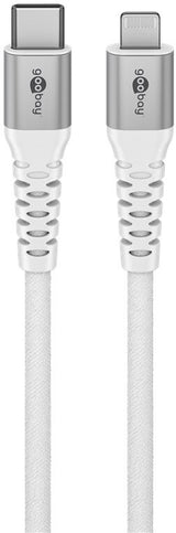 Goobay 74520 Lightning kabel 2 m Hvid