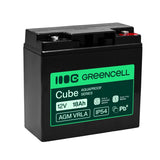 Green Cell AGM12V18AH-H UPS batteri Blybatterier (VRLA) 12 V 18 At