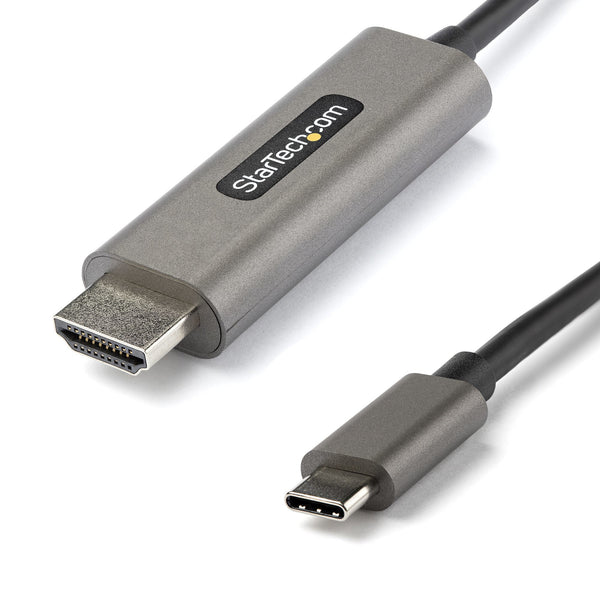 StarTech.com CDP2HDMM5MH videokabel adapter 5 m HDMI Type A (Standard) USB Type-C Sort, Sølv