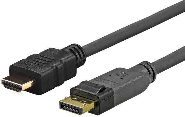 Vivolink PRODPHDMI4K1.5 videokabel adapter 1,5 m DisplayPort HDMI Sort