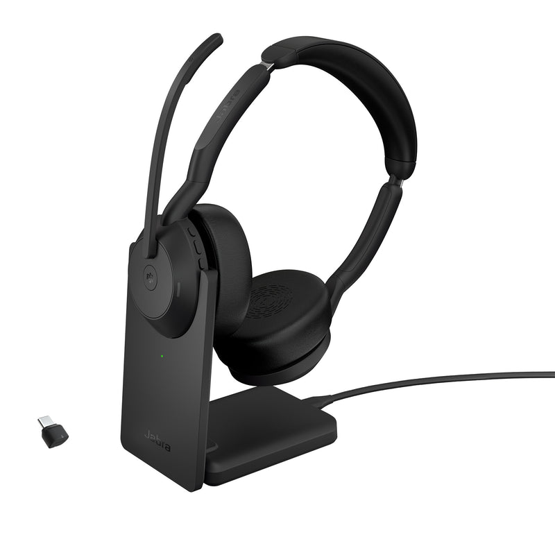 Jabra Evolve2 55 Headset Trådløs Kontor/Callcenter USB Type-C Bluetooth