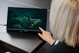 Verbatim 32238 computerskærm 39,6 cm (15.6") 3840 x 2160 pixel 4K Ultra HD LCD Berøringsskærm Sort