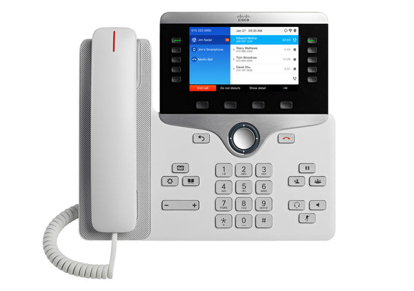 Cisco 8861 IP-telefon Sort, Sølv Wi-Fi