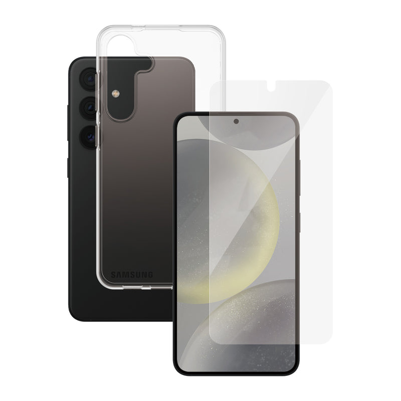 PanzerGlass SAFE. by ® 2-i-1 Pakke Samsung Galaxy S24 | Bulk