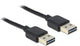 DeLOCK 3m USB 2.0 A USB-kabel USB A Sort