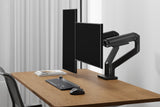 Digitus DA-90474 skærmbeslag og -stativer 114,3 cm (45") Skrivebord Sort