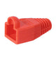 Goobay Strain relief boot for RJ45 plugs kabelholder Rød