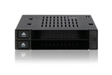 Icy Dock MB522SP-B drev dockingstation Sort