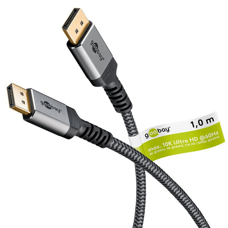 Goobay 75679 DisplayPort kabel 1 m Sort