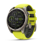 Garmin fenix 8 3,3 cm (1.3") 47 mm Digital 260 x 260 pixel Berøringsskærm Titanium Wi-Fi GPS (satellit)
