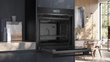 Siemens iQ700 HS736G1B2 ovn 71 L Sort, Rustfrit stål