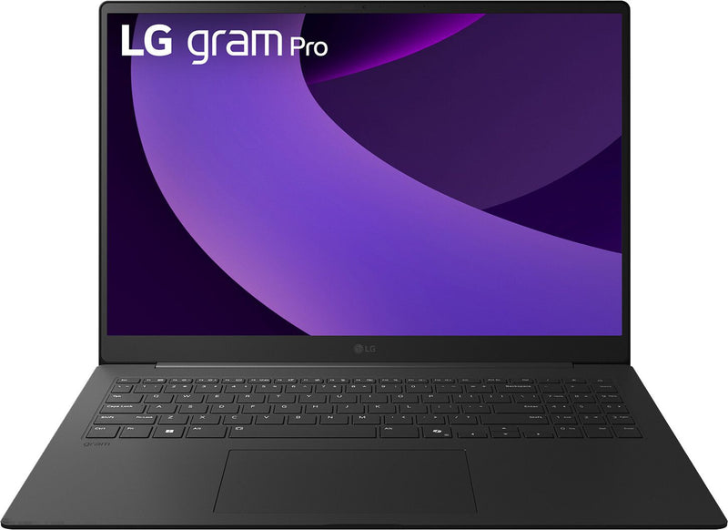 LG Gram Pro 16ZB90TS Copilot+ PC Intel Core Ultra 7 258V Laptop 40,6 cm (16") 2.5K 16 GB LPDDR5x-SDRAM 1 TB SSD Wi-Fi 7 (802.11be) Windows 11 Pro Grå