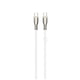FIXED FIXDB-CC12-WH USB-kabel USB 2.0 1,2 m USB C 4,8 Gbit/sek. 100 W Hvid
