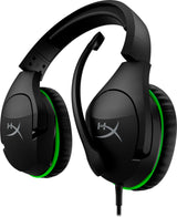 HyperX CloudX Stinger – gaming-headset (sort-grøn) - Xbox